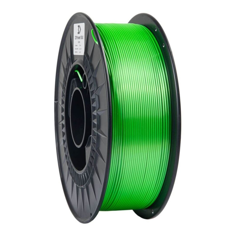 Filament 3DPower PLA SILK Green 1 kg