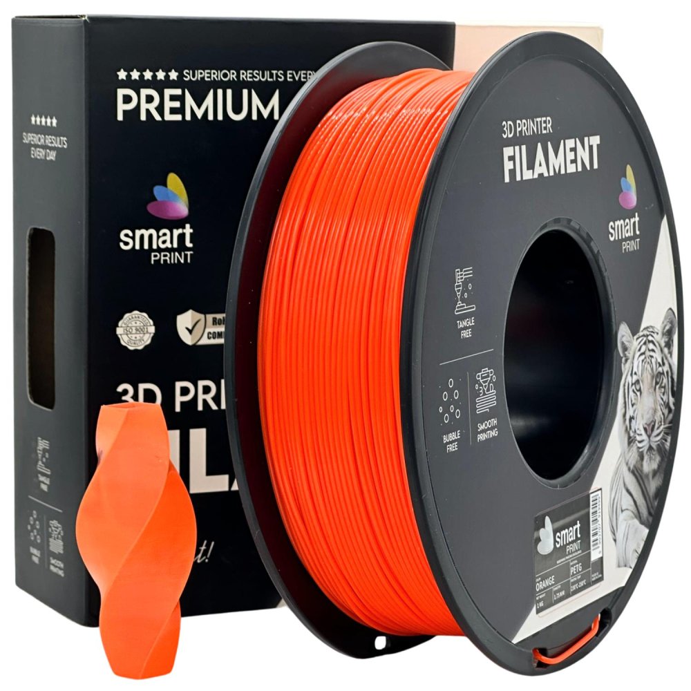 Filament Smart Print PETG Orange 1 kg