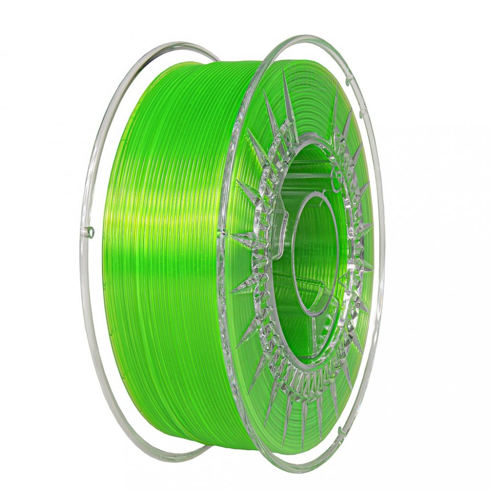 Filament Devil Design PETG Bright Green Transparent 1 kg