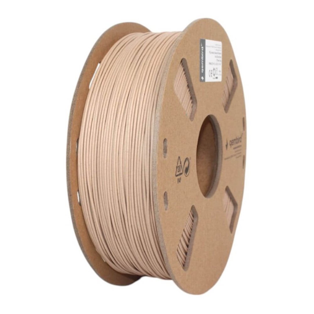 Filament Gembird PLA Wood Natural 1 kg