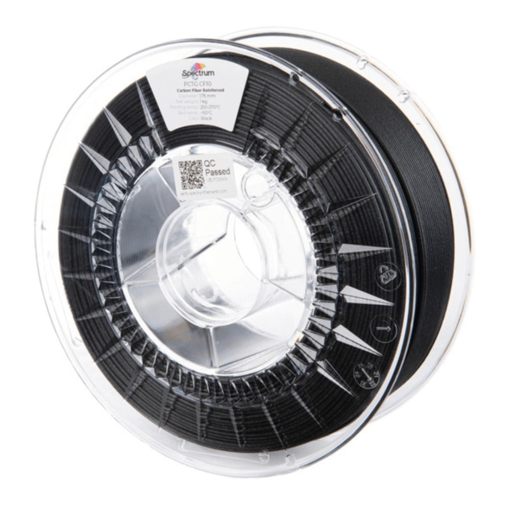 Filament Spectrum PCTG CF10 Black 1 kg